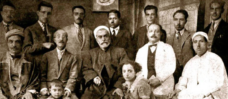 A group of Baha’is in Tunisia in 1927 مجموعة من البهائيين بتونس سنة 1927