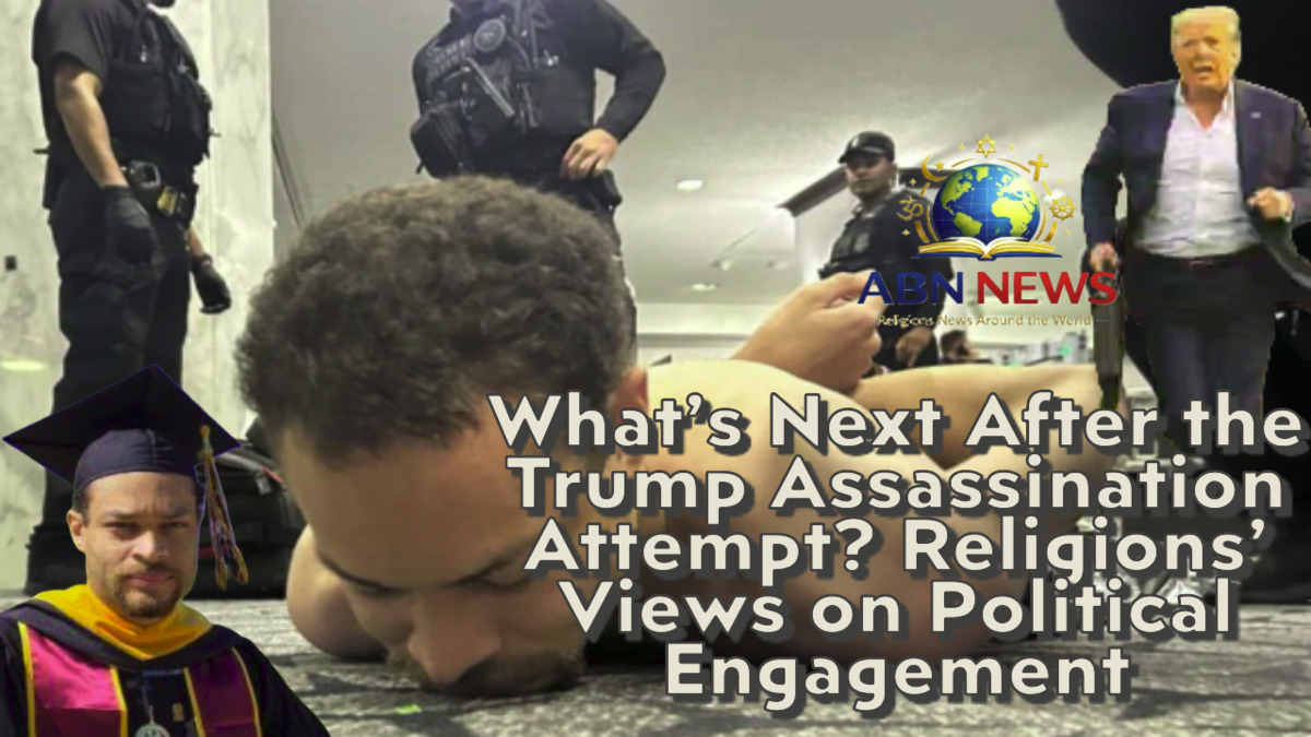 Security response in Washington after the Trump assassination attempt, exploring religious ethics in politics.
