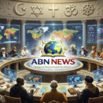 A majestic roundtable discussion with global religious leaders representing 30 faiths, debating their world influence for an ABN NEWS feature.