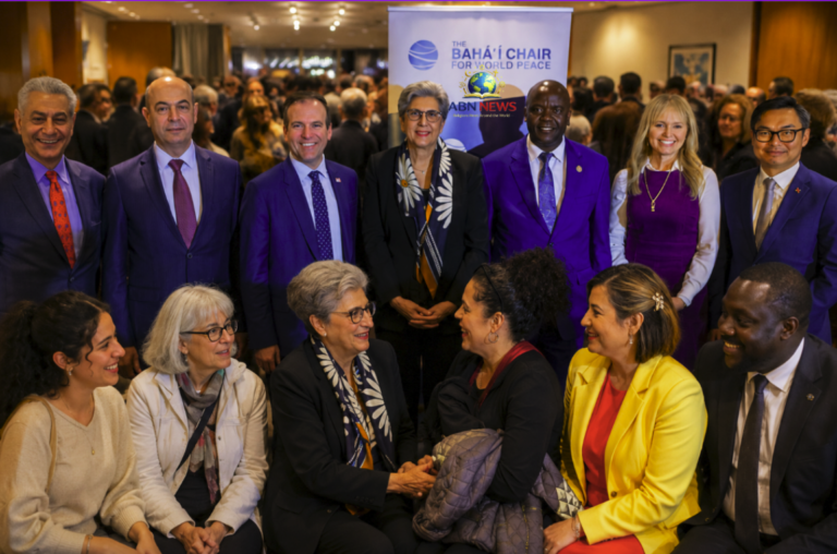 Global leaders and panelists gathered at the Library of Congress discussing exploring diversity as a path to lasting peace under the Baha'i Chair for World Peace.