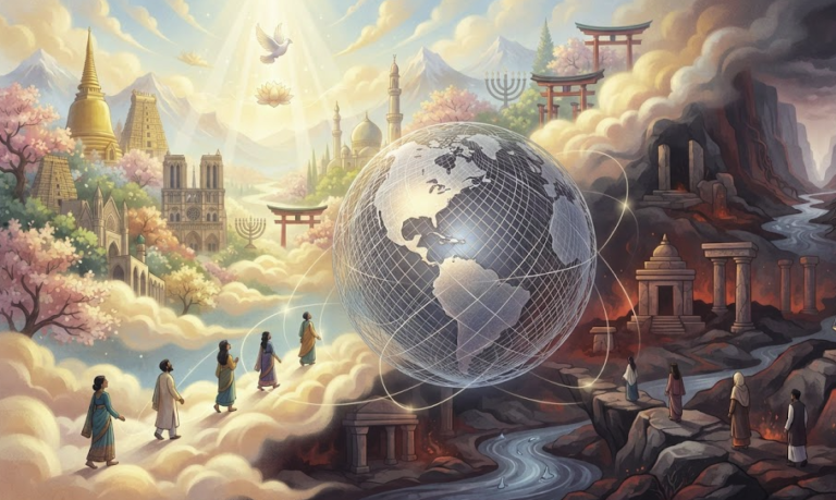 Heaven and Hell in World Religions: A Comparison of Afterlife Beliefs 1 Symbolic comparison of heaven and hell beliefs in world religions
