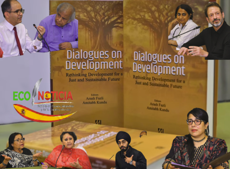 The Bahá’í Office Launches a New Book: Dialogues on Development: Rethinking Development for a Just and Sustainable Future 1 Rethinking Development for a Just and Sustainable Future book launch event by the Bahá’í Office featuring panel discussions and guest speakers.