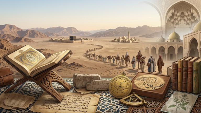 History of Islam: New Discoveries Reveal Its Enduring Legacy 1 History of Islam featuring ancient Islamic manuscripts, Arabic calligraphy and archaeological heritage